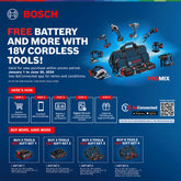 BOSCH GAS 18V-10 L (premium set) (0 601 9J8 3L1)